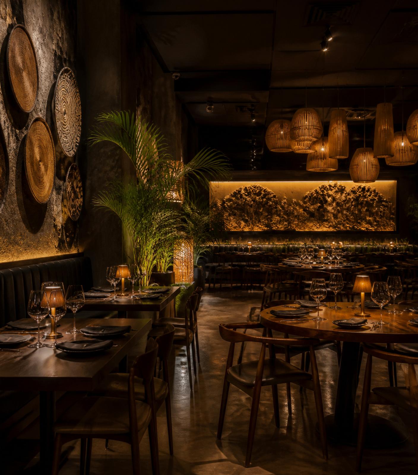 Interior do Restaurante Caxiri